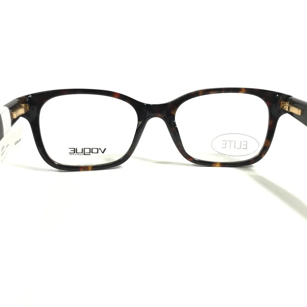 Vogue Eyeglasses Frames VO2885 W656 Brown Tortoise Square Full Rim 50-18-35